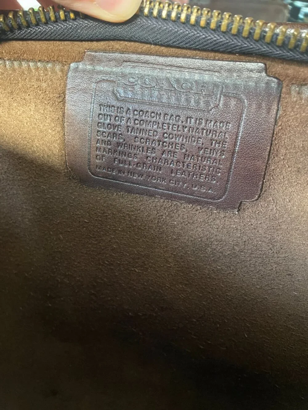 Vintage 70s Coach Portfolio 5040 Document  17